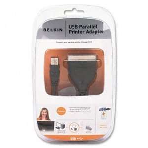  Belkin® USB Parallel Printer Adapter ADAPTER,USB PARALLEL 