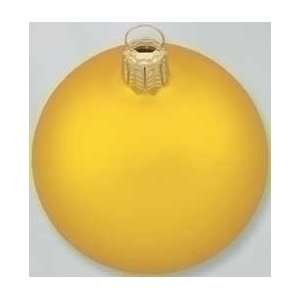   Ball 2 Matte Yellow Sun Christmas Ornaments #28522