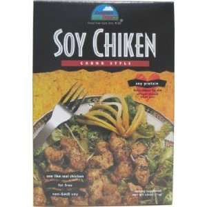 Harvest Direct Soy Chiken Chunk Style  Grocery & Gourmet 
