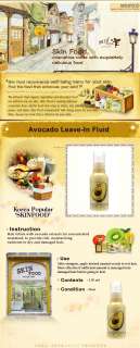 SKIN FOOD] SKINFOOD Avocado Leave In Fluid 110ml  