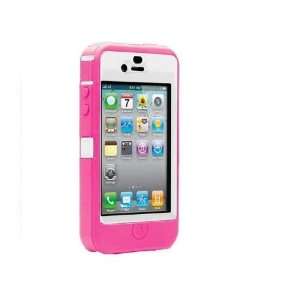   white Defender Case For iPhone 4 4S 4GS with cilp 