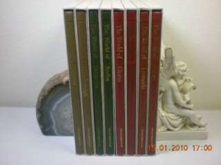   LIBRARY OF ART  8 VOLUME SET WITH SLIPCASE LIKE NEW CONDITION  