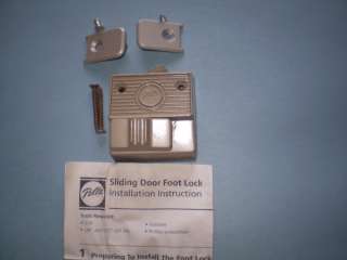 PELLA SLIDING DOOR FOOT BOLT  