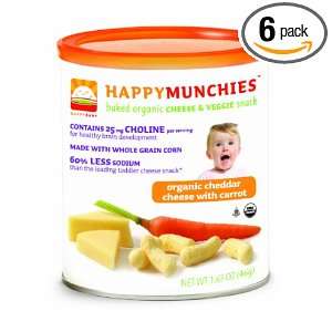   and Veggie Snack, Cheddar Cheese/Carrot, 1.63 Ounces (Pack of 6