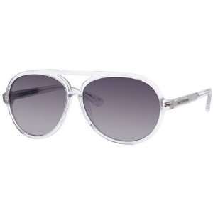 Juicy Couture Bright/S Womens Fashion Sunglasses   Clear Crystal/Gray 