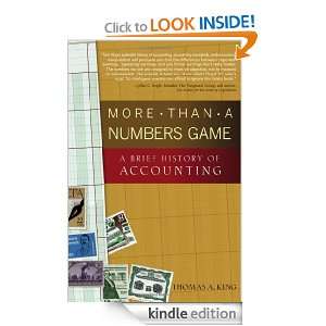 More Than a Numbers Game A Brief History of Accounting (Wiley Finance 