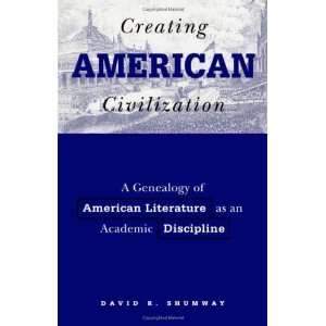   as an Academic Discipline (Americ [Paperback] David Shumway Books