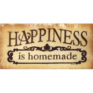   Happiness is Homemade   Poster by Smitty City (16x8)