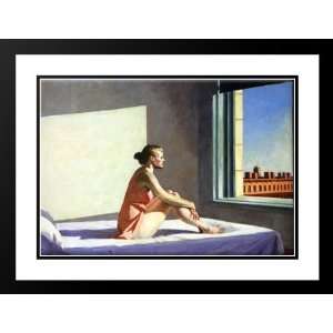   Edward 38x28 Framed and Double Matted Morning Sun