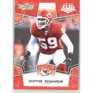  Limited Edition Super Bowl XLIII # 155 Donnie Edwards   Kansas City 