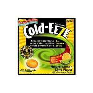 Cold Eeze Cough Suppressant Drops Box with Citrus Flavor 