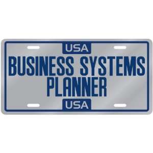  New  Usa Business Systems Planner  License Plate 