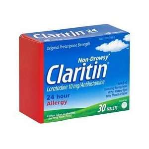  Claritin 24 Hour Allergy, Tablets, 30 ea Health 