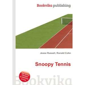 Snoopy Tennis Ronald Cohn Jesse Russell Books
