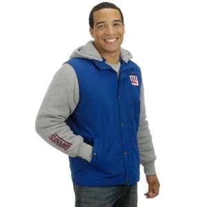 Pro Line New York Giants Mens Big & Tall Quilted Vest with Thermal 
