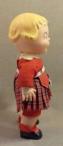 Original Vtg Campbell Soup Girl Kid Childrens Doll  