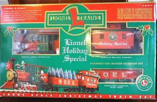 LIONEL G Scale HOLIDAY SPECIAL LARGE SCALE Electric Christmas TRAIN 