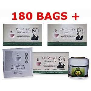  Te Chino del Dr. Ming Chinese Tea 3 PACK 180 bags + 1 Slim 