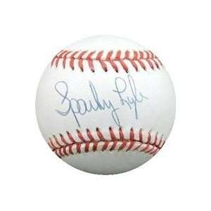  Sparky Lyle autographed Baseball