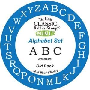   Minis Alphabet Stamp Set   Old Book Font Arts, Crafts & Sewing