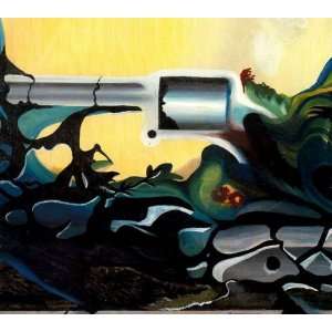     Oscar Dominguez   24 x 22 inches   The Revolver 1