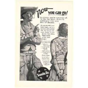   West Dude Ranch Cowboy Print Ad (Memorabilia) (50226)