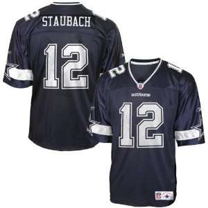 Dallas Cowboys Roger Staubach NFL Legends Replica Jersey (Navy) (X 