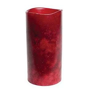   Wax LED Pillar Candle with 3 Level Auto Timer, 4x8