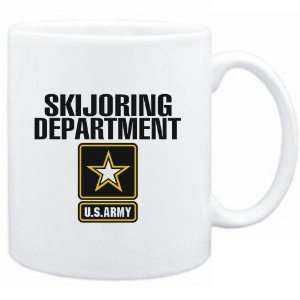  Mug White  Skijoring DEPARTMENT / U.S. ARMY  Sports 