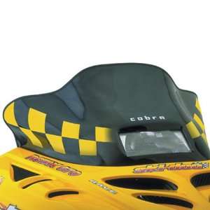  Cobra Windshiled Ski doo s Chassis Black W/yellow Checks 
