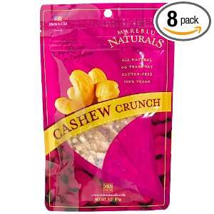 Mareblu Naturals Cashew Crunch, 3 Ounce Pouches (Pack of 8)  