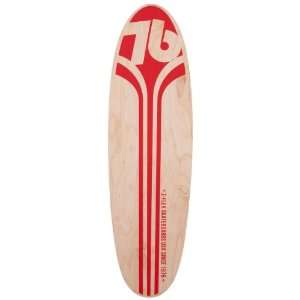  Z Flex Chipper Heff 76 Skateboard (Red)