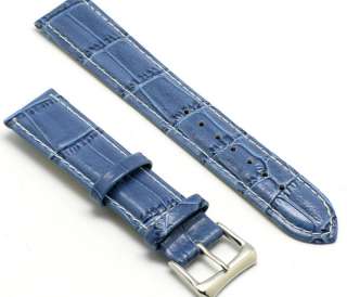   Strap Croco fits Citizen Seiko TAG Heuer Breitling Omega Movado & more