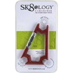  Sk8ology Carabiner Red Skate Tool