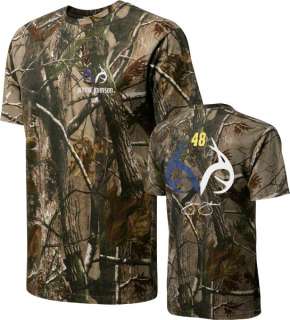 Jimmie Johnson #48 Realtree Camouflage Driver T Shirt  