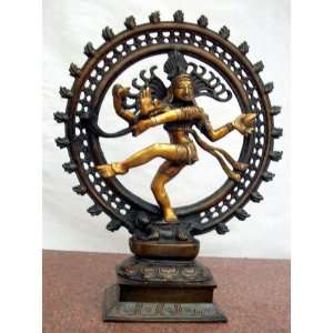 Brass Statue Of Dancing Lord Shiva Statue   The Nataraja   2  