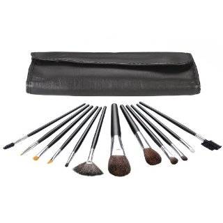 Coastal Scents 12 Piece Brush Set With Case by Coastal Scents