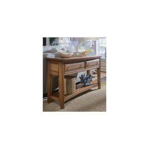  American Drew Antigua Sofa Table with 2 Drawers