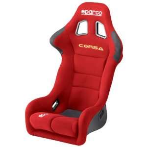  Sparco Corsa Red Seat Automotive