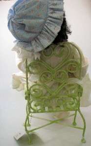 Sherry Goshon OOAK Artist Doll Cloth Girl With Rag Doll  