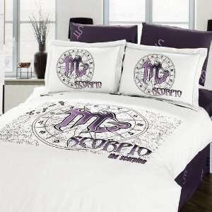   Horoscope Scorpio Full / Queen Duvet Cover Bed in Bag