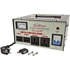Simran AR 2000 2000 Watt Heavy Duty Voltage Regulator/Stabilizer with 