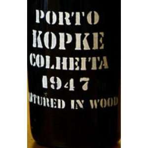  1947 Kopke Colheita Porto 750ml Grocery & Gourmet Food