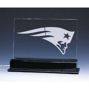  New England Patriots NFL Edge Light Team Logo Display 
