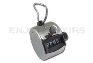 Digit Number Clicker Golf Hand Held Tally Counter New  