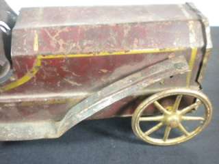 1920s DAYTON HILL ANTIQUE VINTAGE TIN CLIMBING ROADSTER TOY CAR VERY 