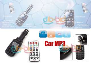 Car kit  Player FM Transmitter for USB/SD/MMC/CD  