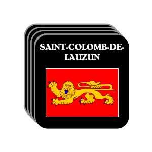 Aquitaine   SAINT COLOMB DE LAUZUN Set of 4 Mini Mousepad Coasters