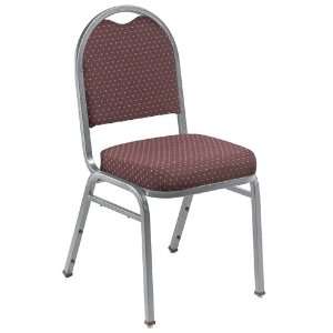  National Public Seating NPS9268SVPL Dome Back Stacker 