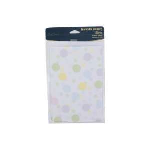  72 Packs of new baby 8 count imprintable stationery sheets 